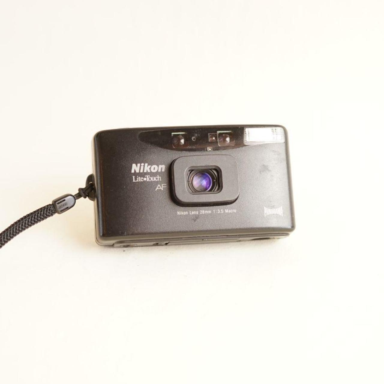 Nikon Lite Touch AF Film Camera | 35mm Point & Shoot | Tested & Working | Black