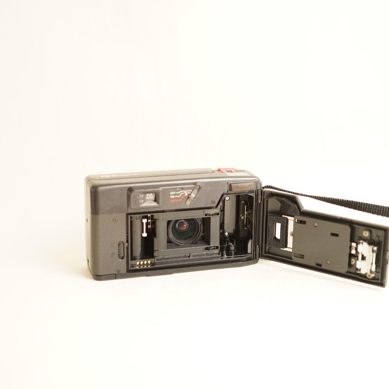 Pentax IQZoom 70 Film Camera | 35mm Point & Shoot | Tested & Working | Black