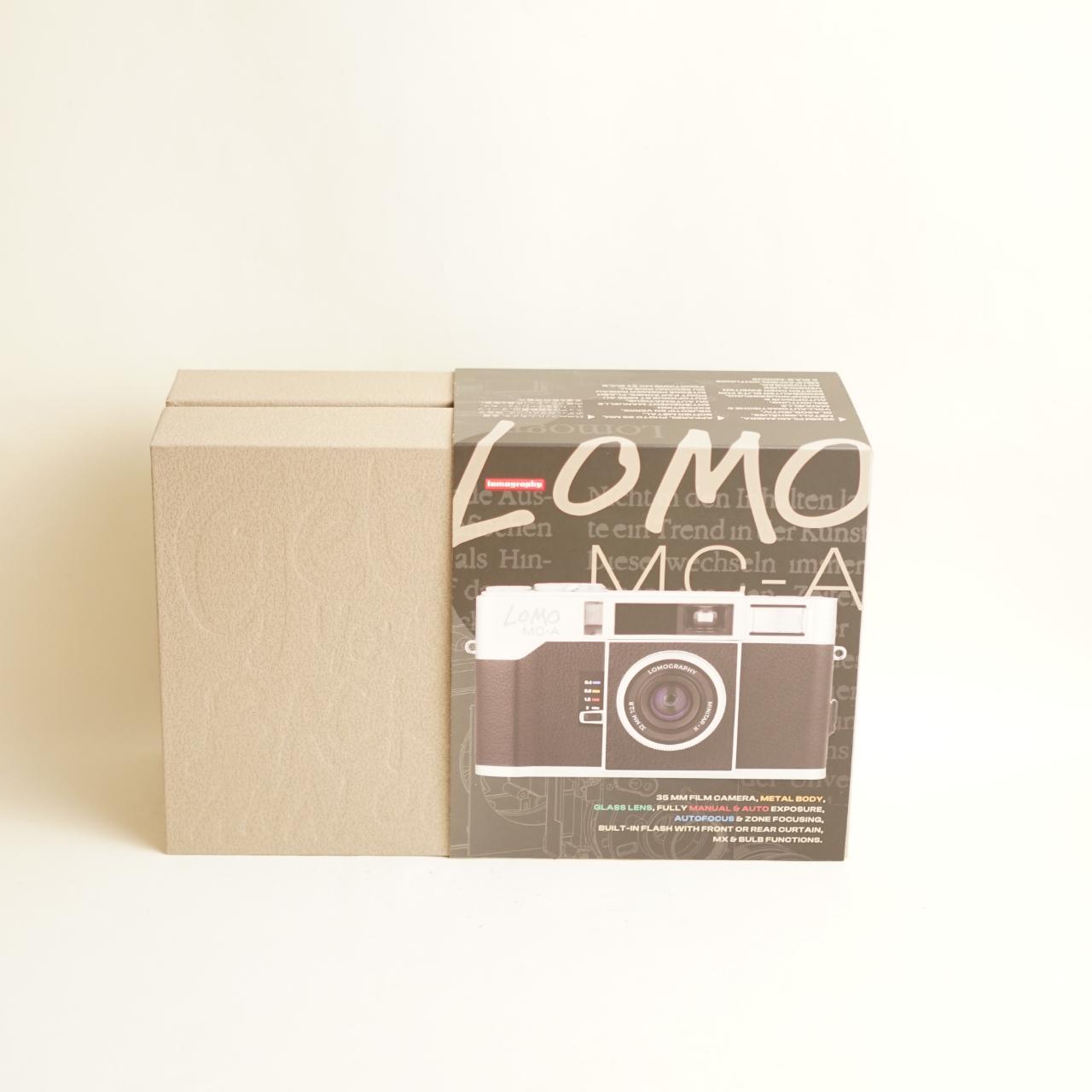 Lomo MC-A Film Camera | 35mm Point & Shoot | Tested & Working | Silver
