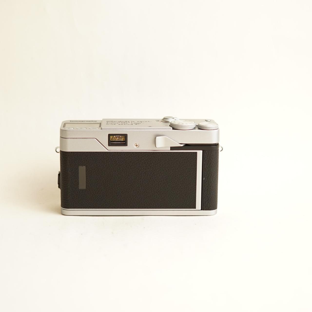 Lomo MC-A Film Camera | 35mm Point & Shoot | Tested & Working | Silver