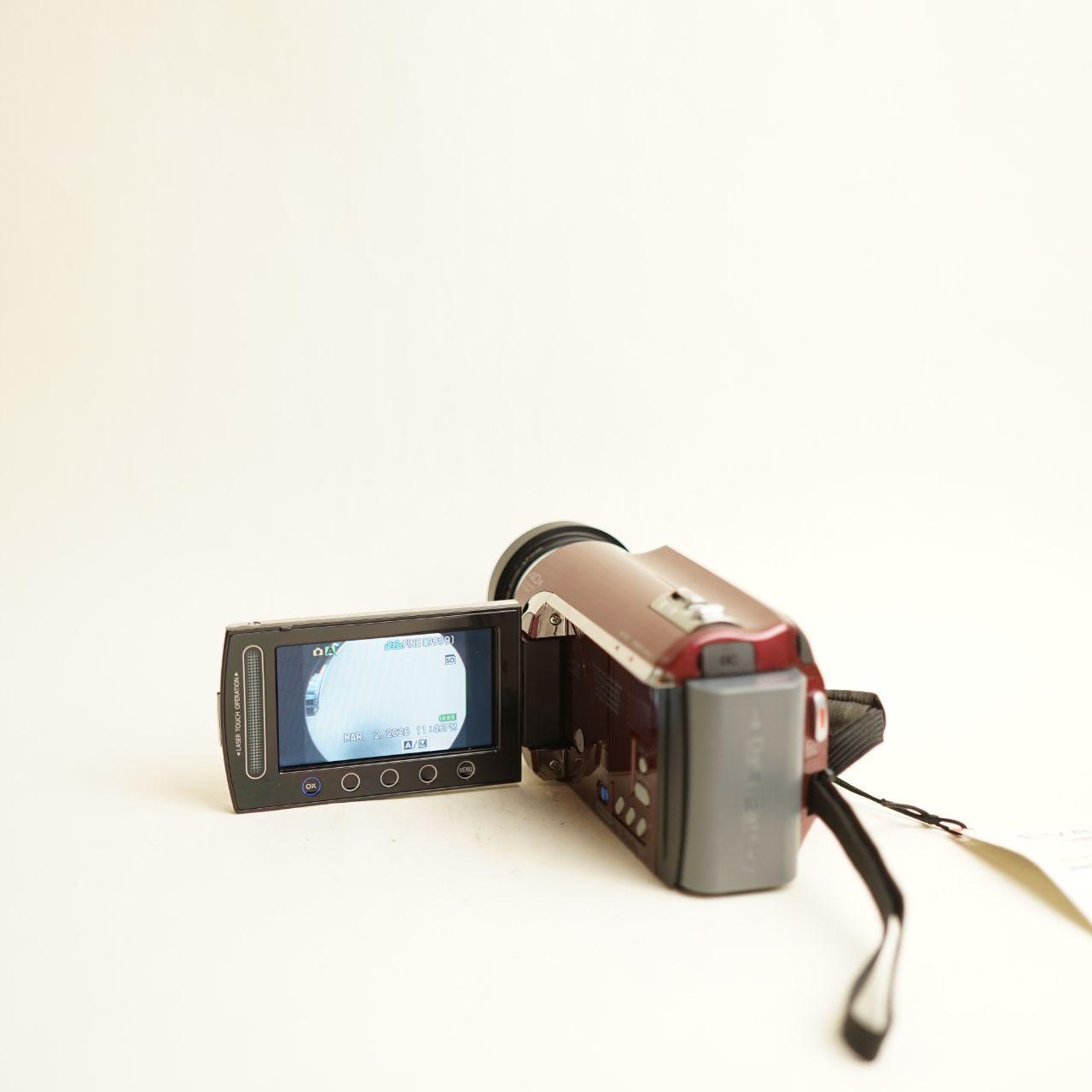 JVC Everio GZ-MG630RU Camcorder | Tested & Working | Red