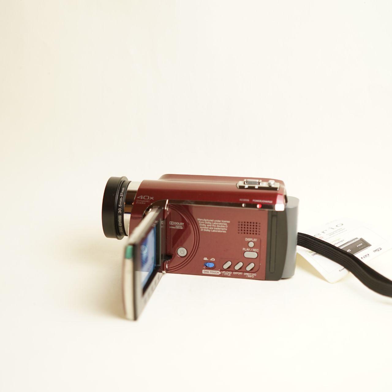 JVC Everio GZ-MG630RU Camcorder | Tested & Working | Red