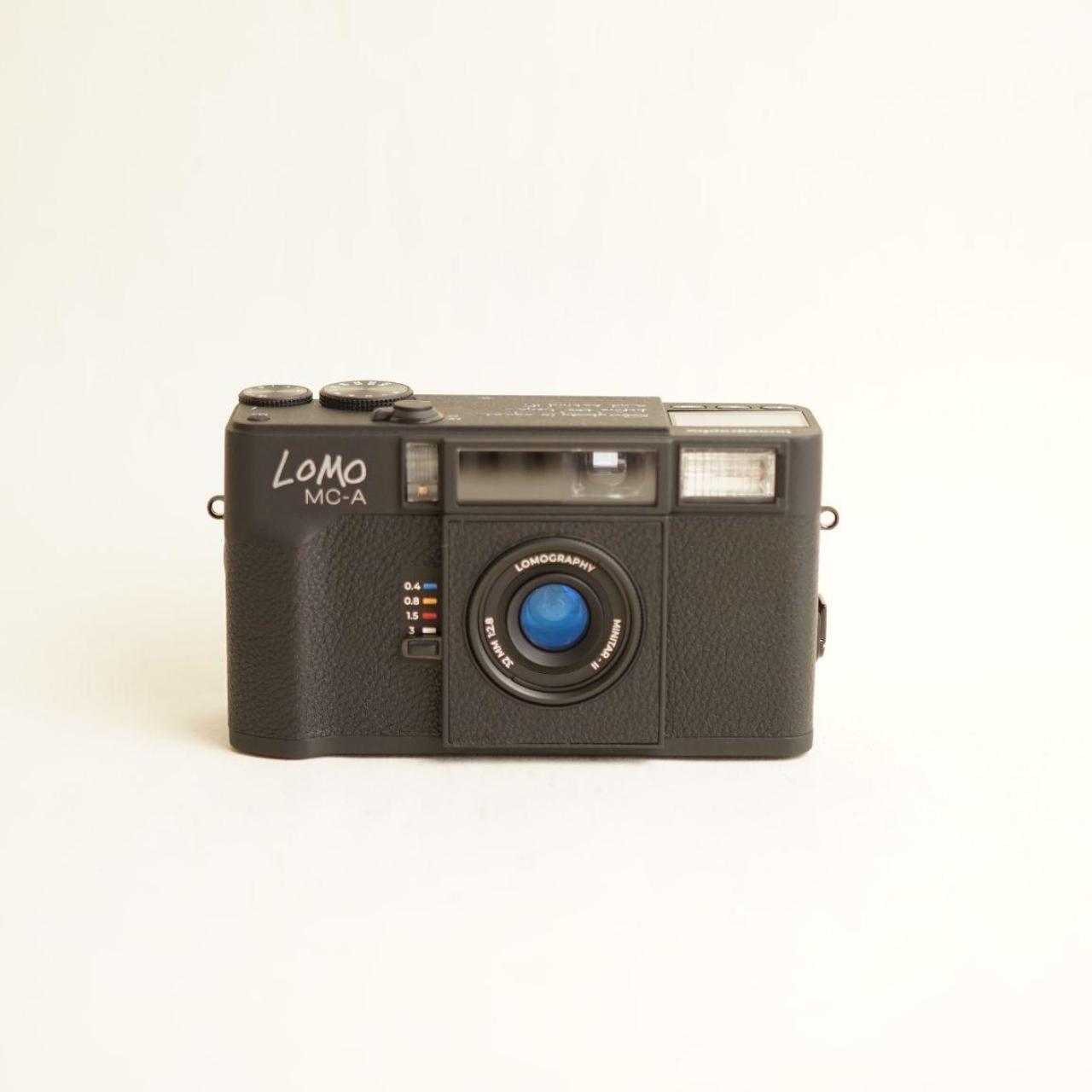 Lomo MC-A Film Camera | 35mm Point & Shoot | Tested & Working | Black