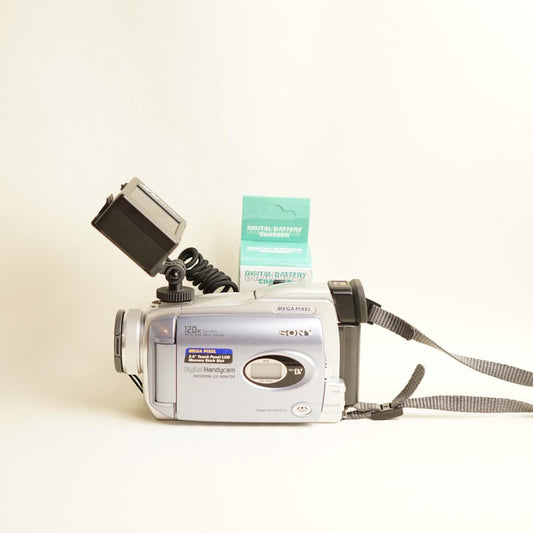 Sony Handycam DCR-TRV38 Digital Camcorder with Tapeless Setup | Tested & Working | Silver