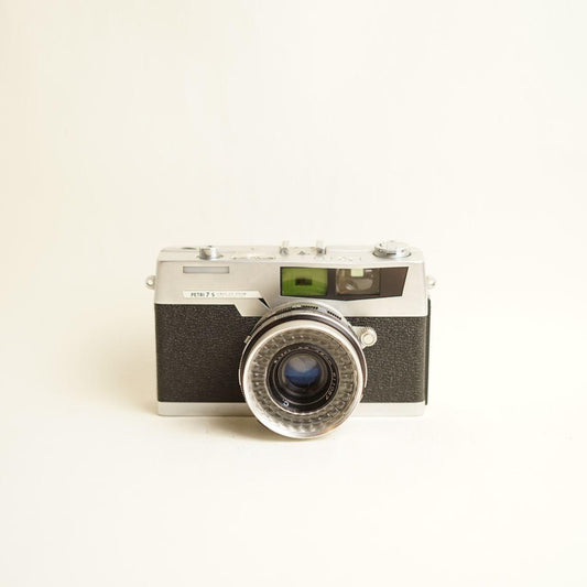 Petri 7S Film Camera | 35mm Rangefinder | Read Description | Silver & Black