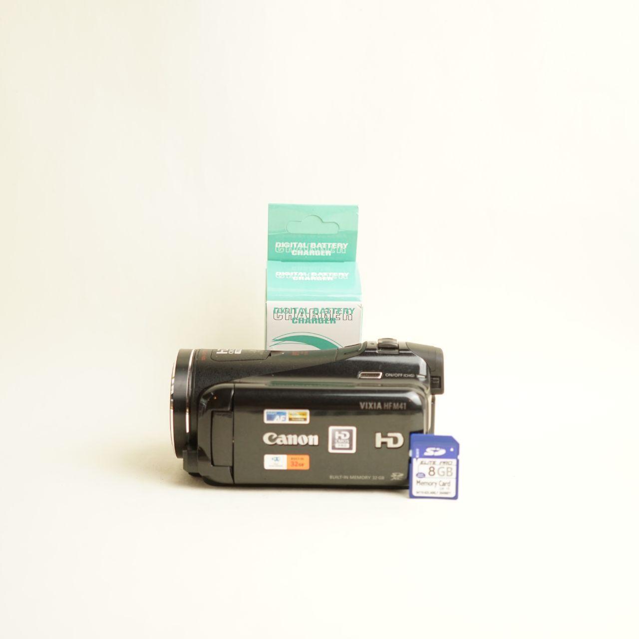 Canon VIXIA HF M41 Camcorder | Tested & Working | Black