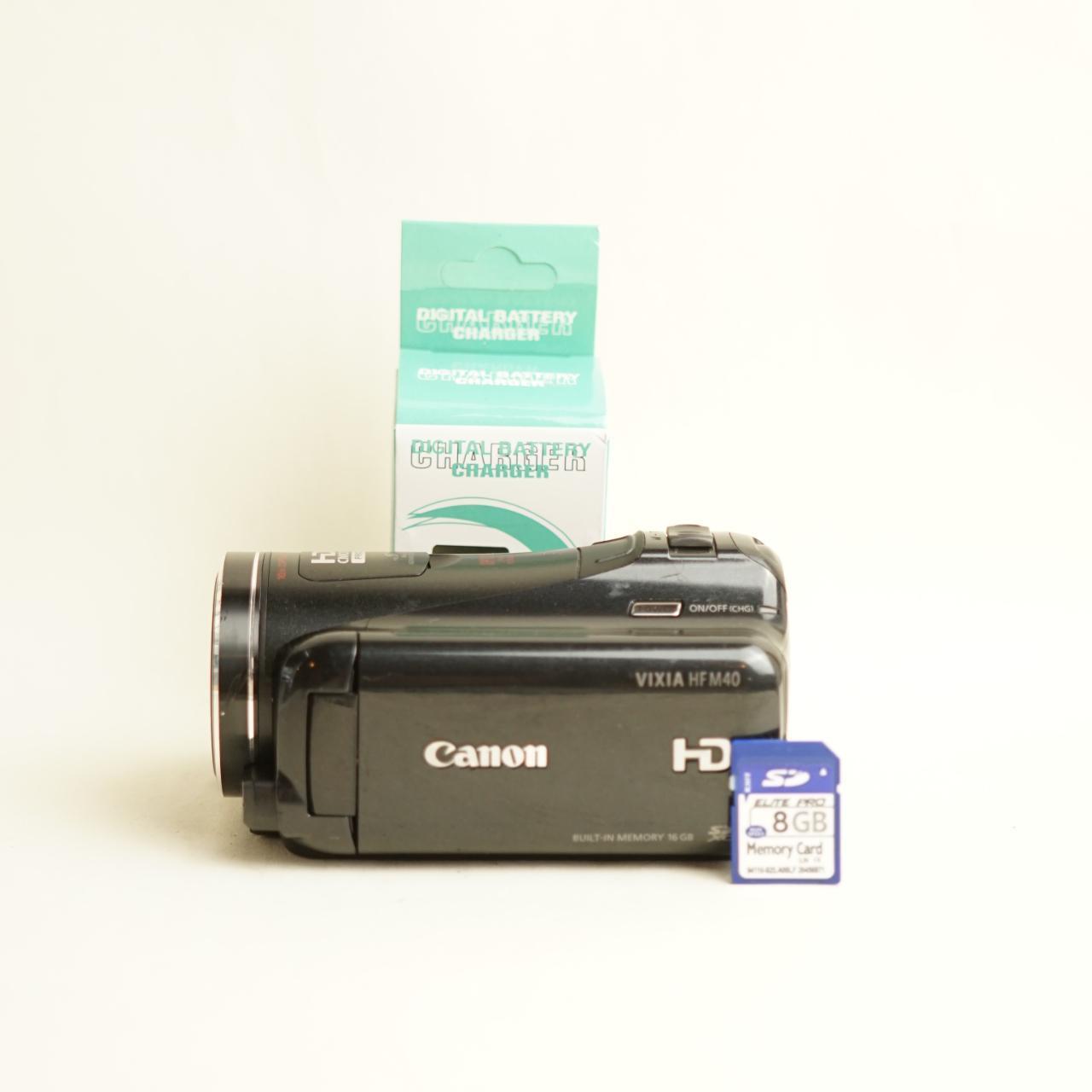 Canon VIXIA HF M40 Camcorder | Tested & Working | Black