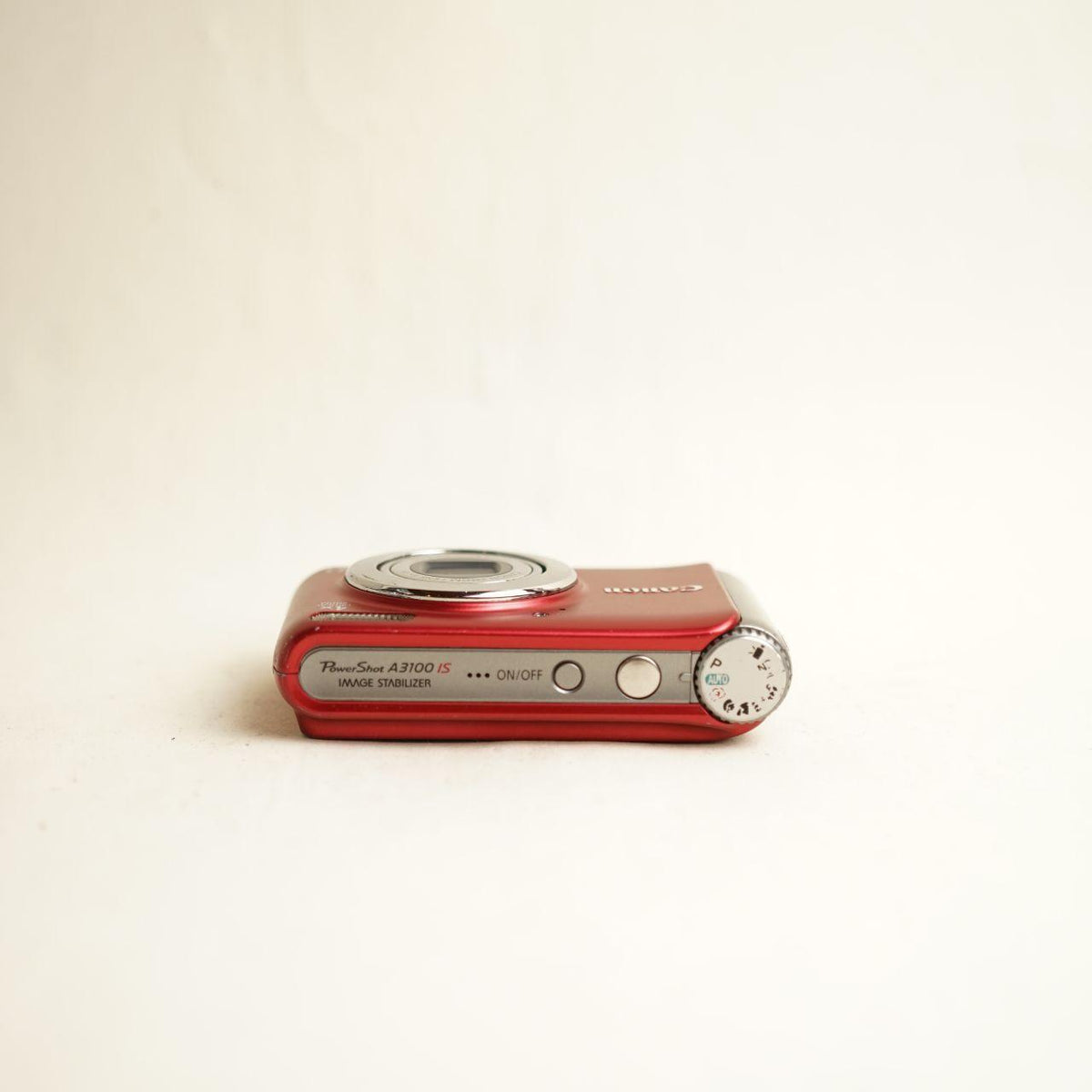 Canon PowerShot A3100 IS Digital Camera | 12.1MP | Tested & Working | Red