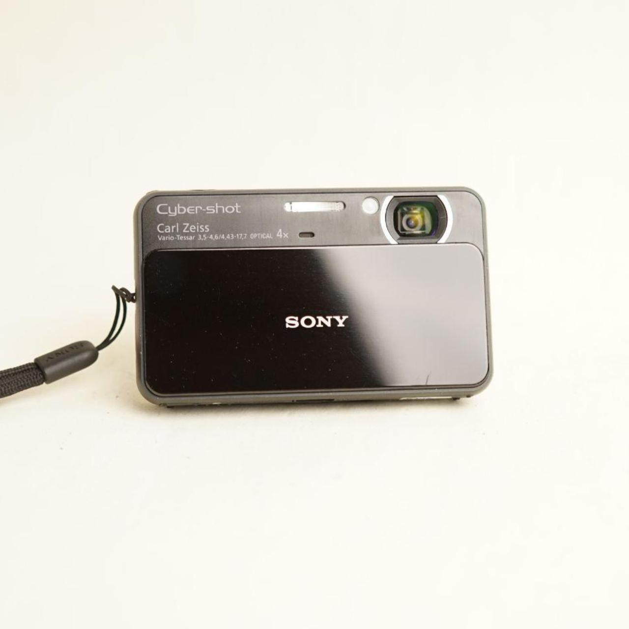 Sony Cyber-shot DSC-T110 Digital Camera | 16.1MP | Tested & Working | Black