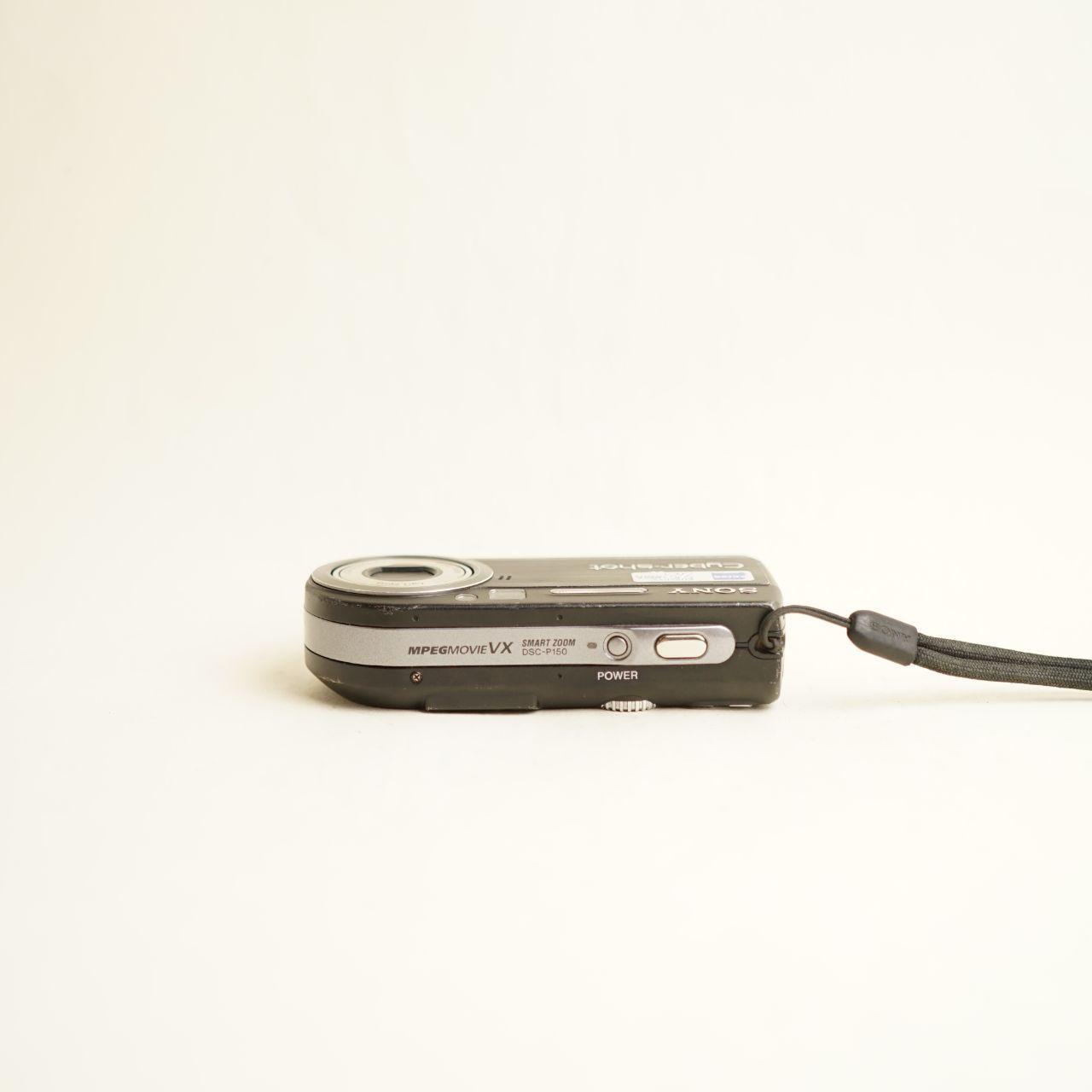 Sony Cyber-shot DSC-P150 Digital Camera | 7.2MP | Tested & Working | Black