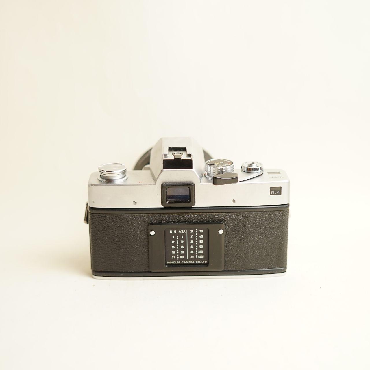 Minolta SRT202 | FULLY CLA'D | Film Camera | 35mm SLR | Tested & Working | Black & Silver