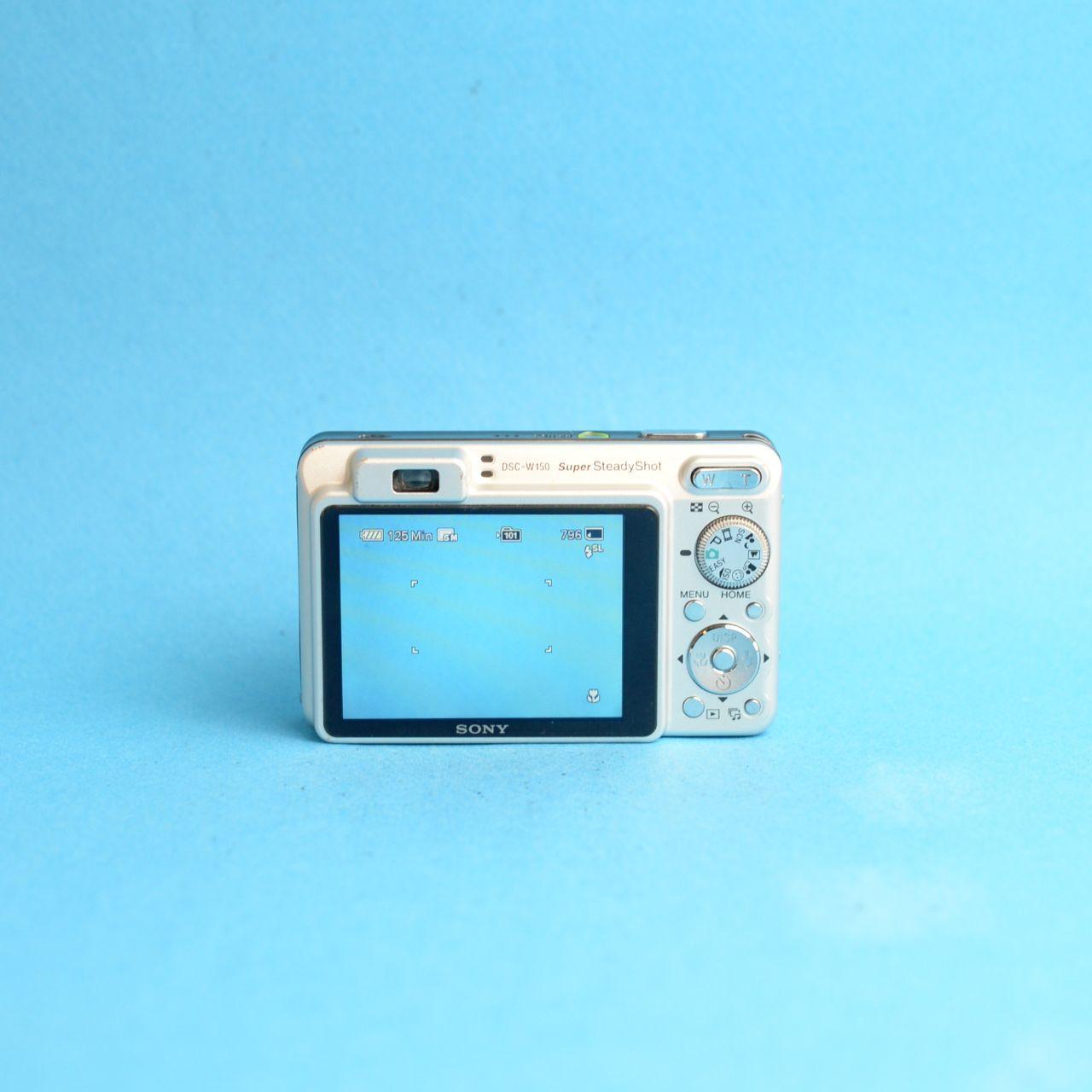 Sony Cyber-shot DSC-W150 Digital Camera | 8.1MP | Tested & Working | Silver