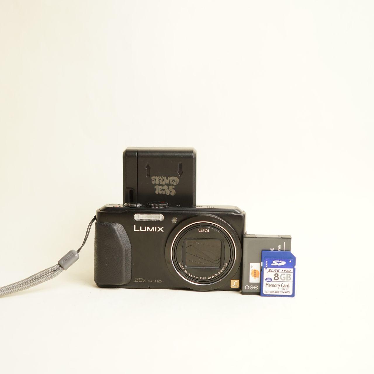 Panasonic Lumix DMC-ZS30 Digital Camera | 18.1MP | Tested & Working | Black