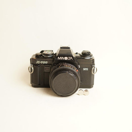 Minolta X-700 Film Camera | 35mm SLR | Tested & Working | Black