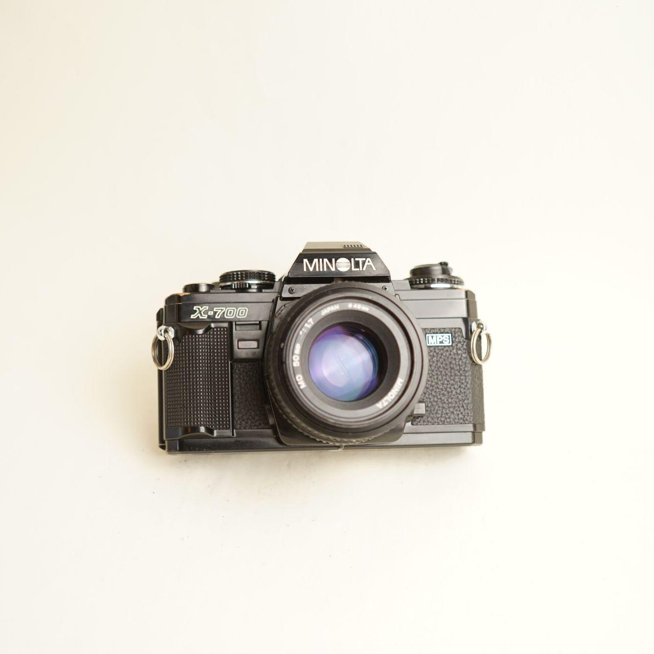 Minolta X-700 Film Camera | 35mm SLR | Tested & Working | Black