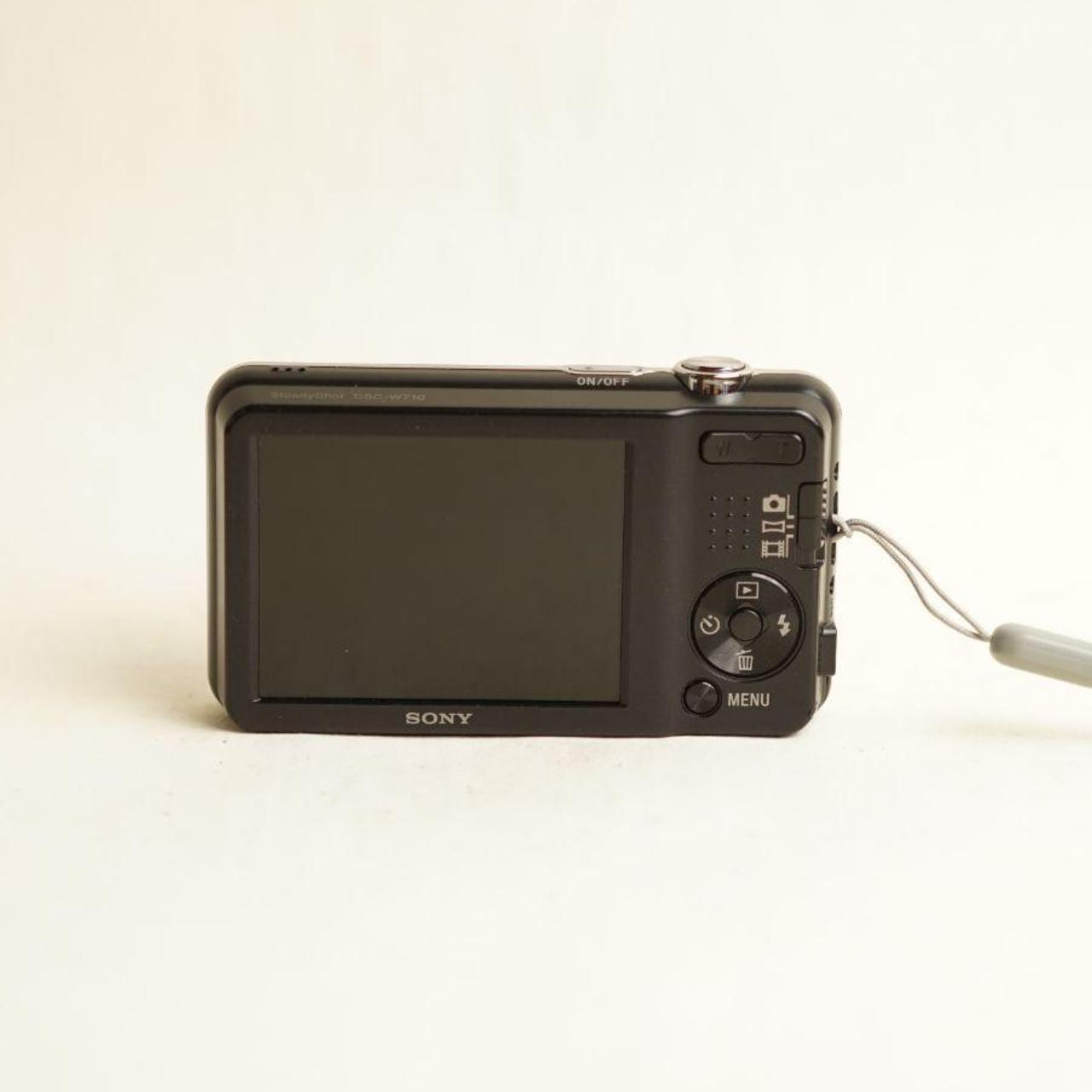 Sony Cyber-shot DSC-W710 Digital Camera | 16.1MP | Tested & Working | Black