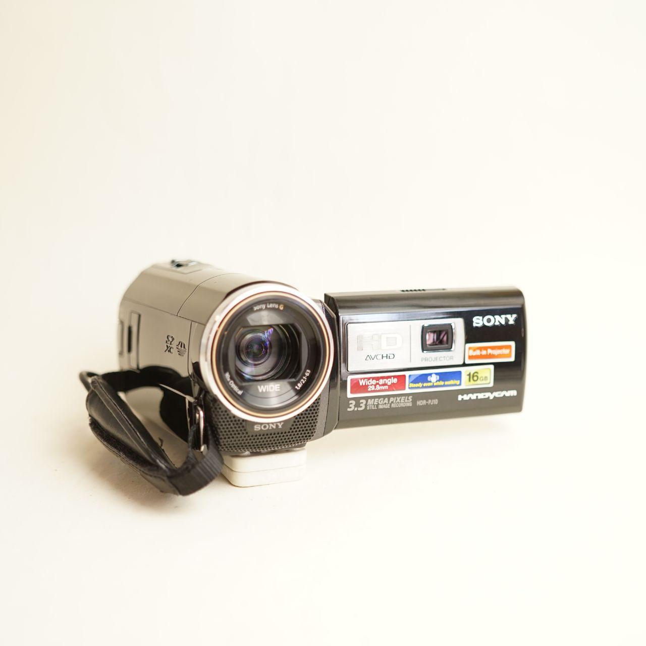 Sony Handycam HDR-PJ10 Camcorder | Tested & Working | Black
