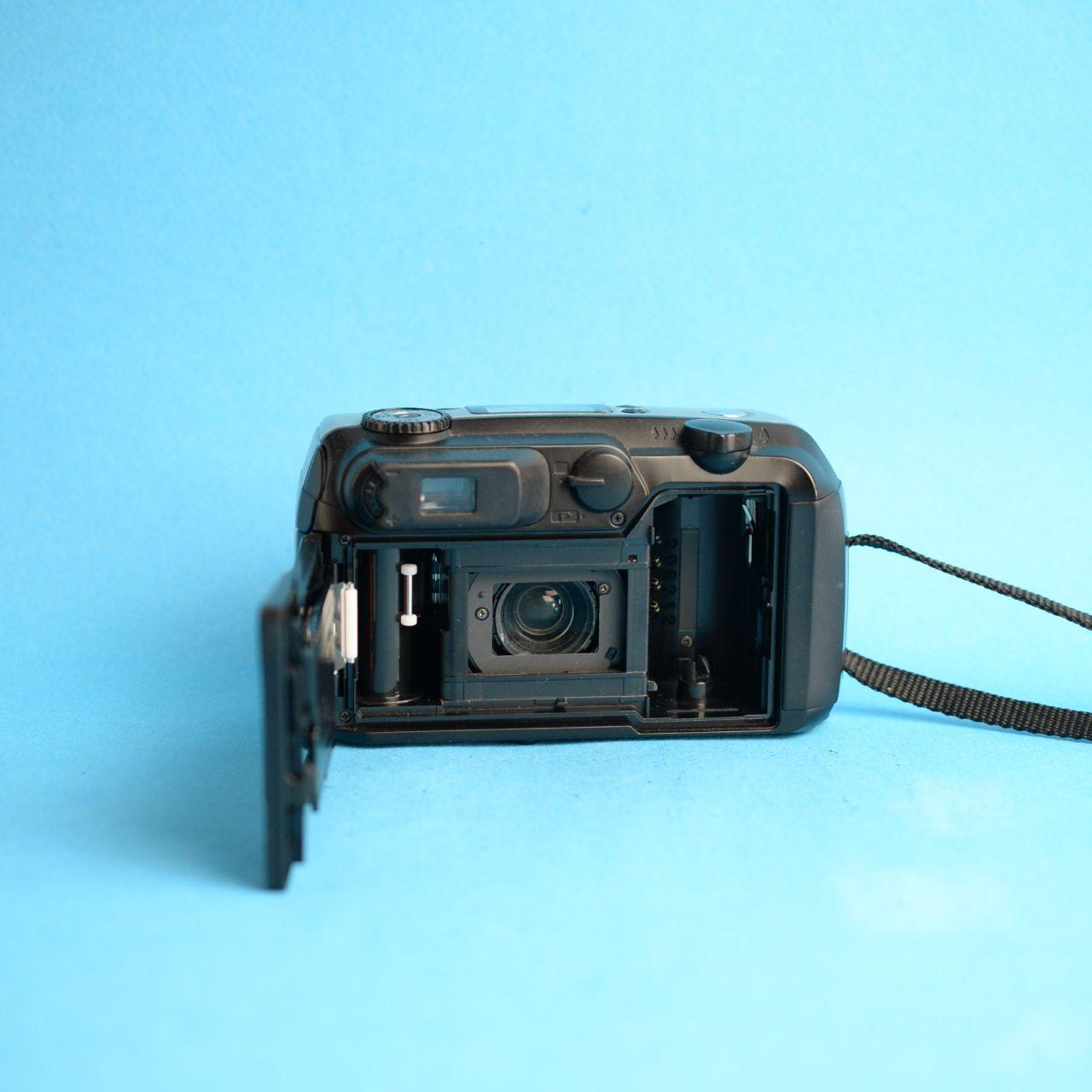 Pentax IQZoom 160 Film Camera | 35mm Point & Shoot | Tested & Working | Silver