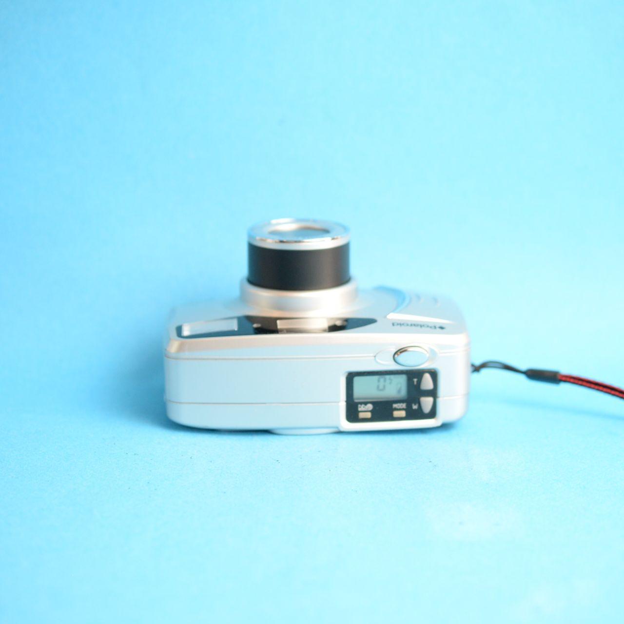 Polaroid PZ2001 Film Camera | 35mm Point & Shoot | Tested & Working | Silver