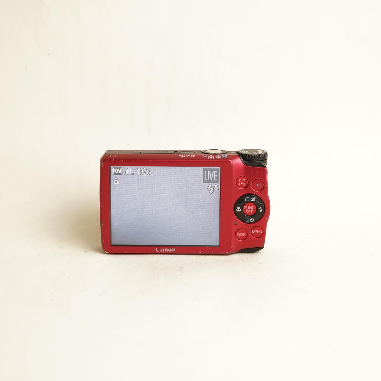 Canon PowerShot A3300 IS Digital Camera | 16.0MP | Tested & Working | Red