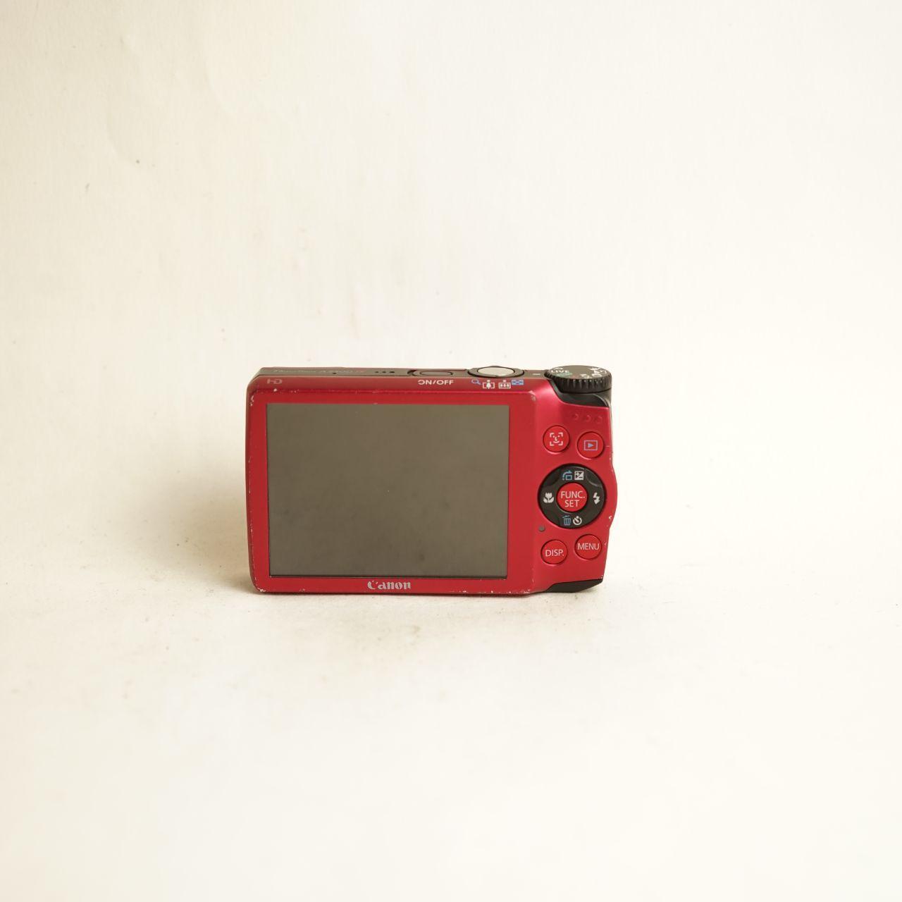 Canon PowerShot A3300 IS Digital Camera | 16.0MP | Tested & Working | Red