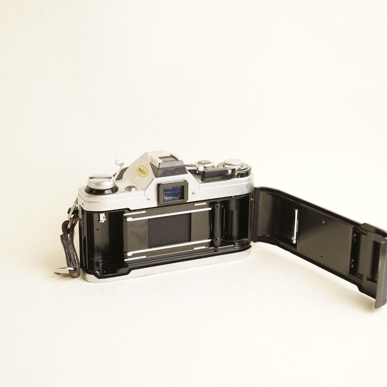 Canon AE-1 Film Camera | 50mm 1.4 Lens | 35mm SLR | Tested & Working | Silver