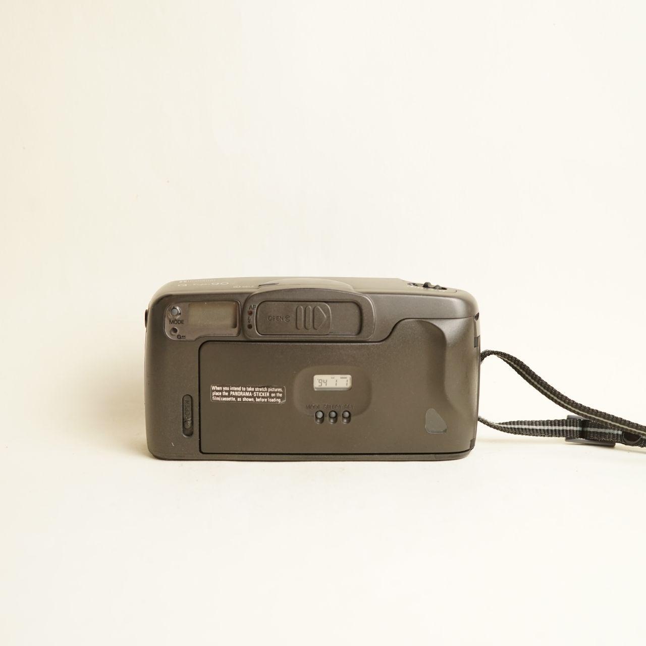 Ricoh Q-Super 90Z Film Camera | 35mm Point & Shoot | Tested & Working | Grey