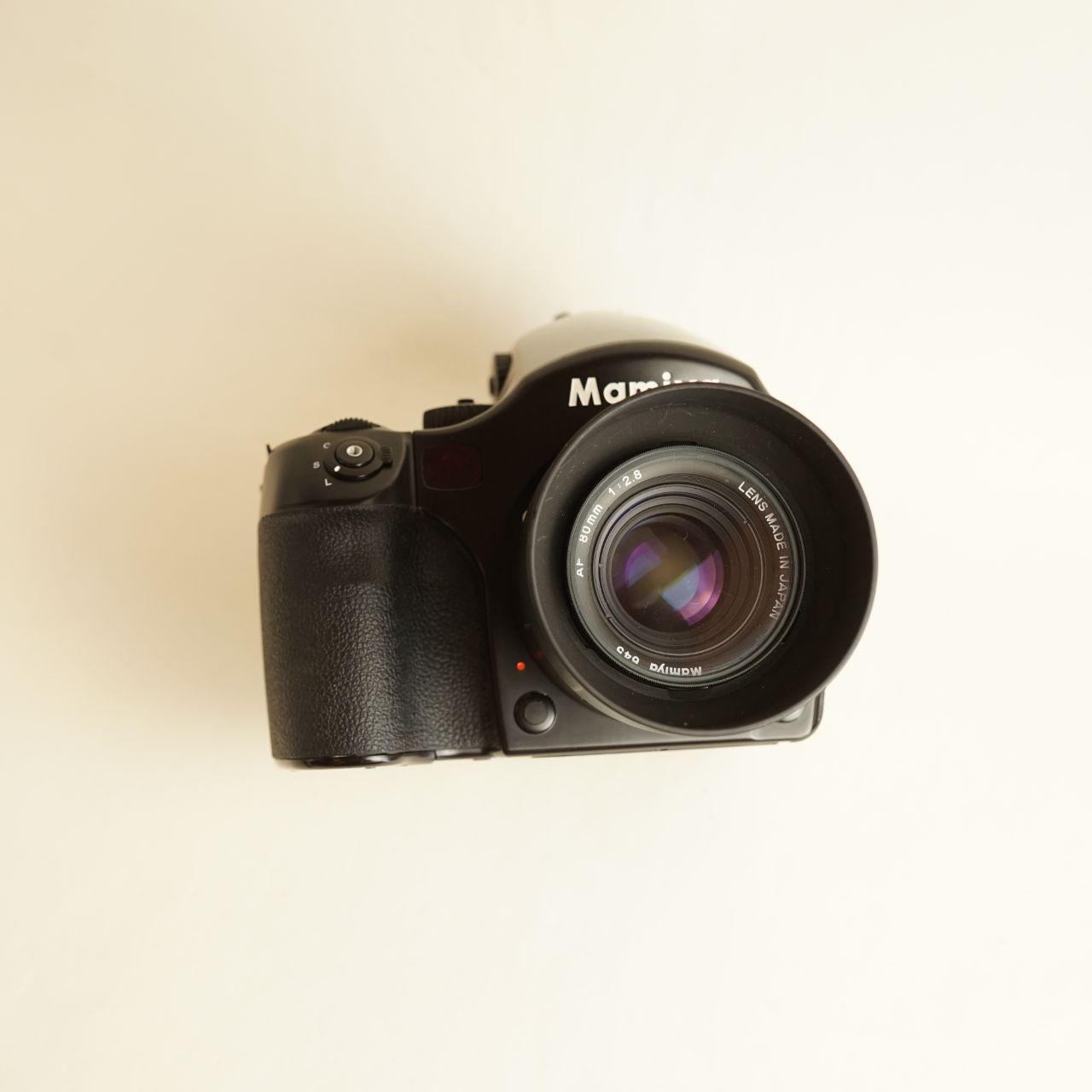 Mamiya 645 AF Film Camera w/ 80mm Lens | Medium Format SLR | Tested & Working | Black