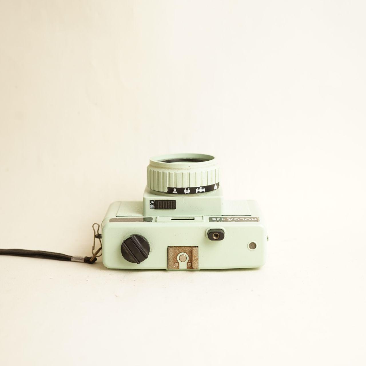Holga 135 Film Camera | 35mm Point & Shoot | Tested & Working | Green