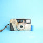 Yashica Microtec Zoom 90 Film Camera | 35mm Point & Shoot | Tested & Working | Gold