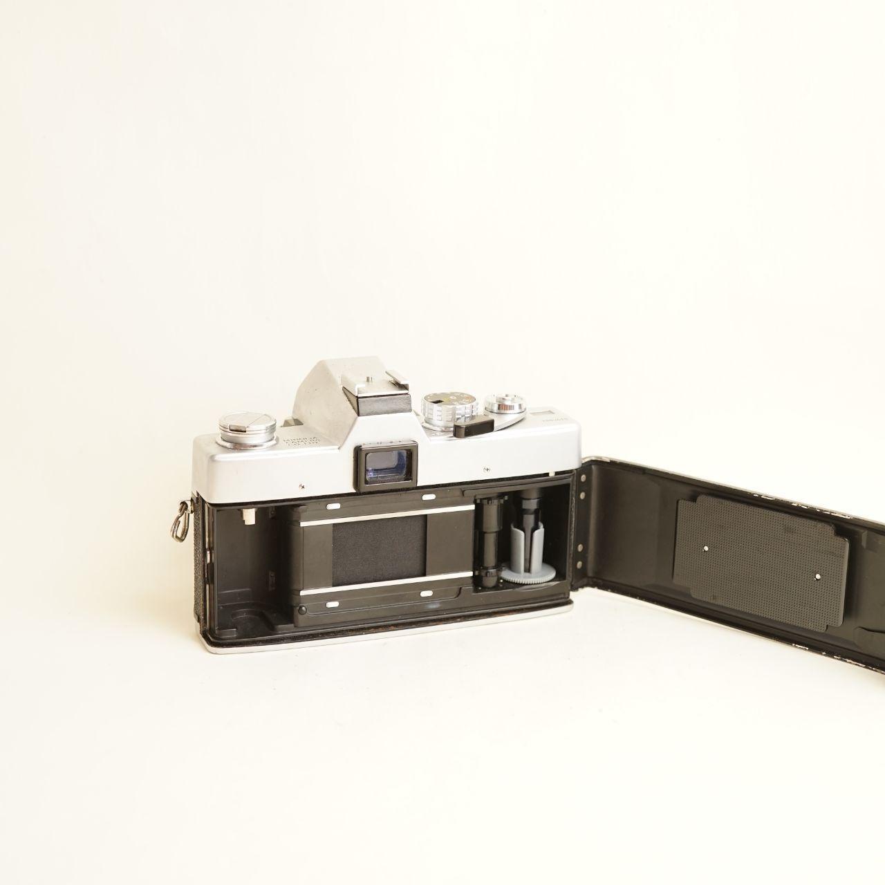 Minolta SRT-100 Film Camera | FULL CLA | 35mm SLR | Tested & Working | Silver