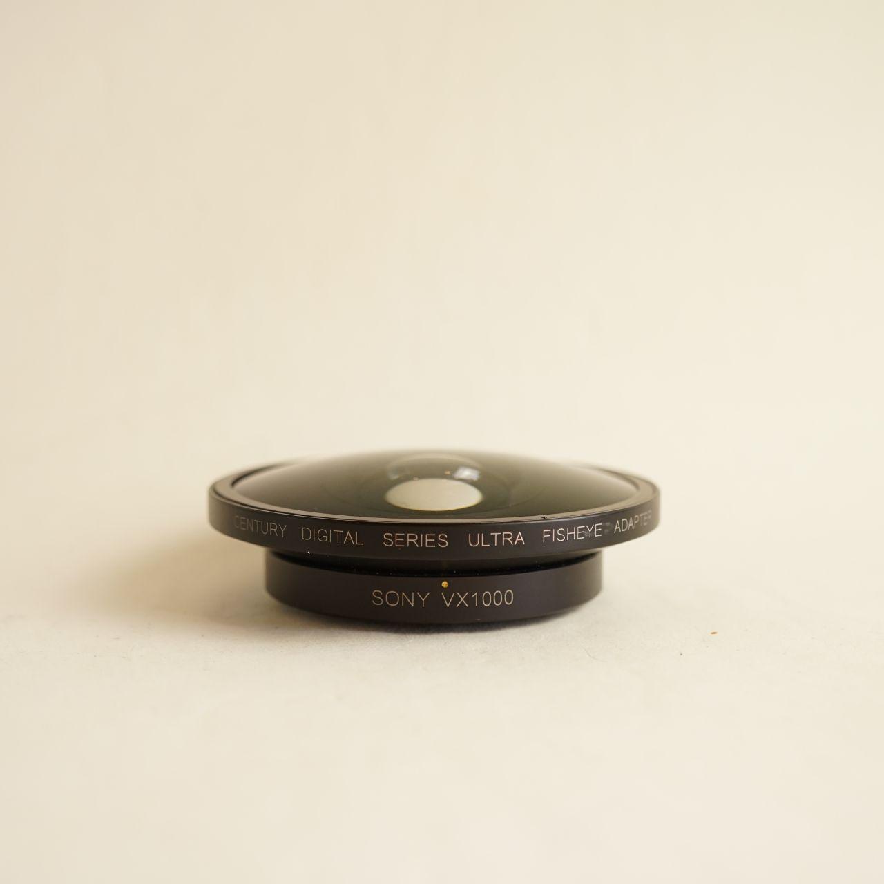 Century MKI Fisheye Lens for Sony VX1000 | Tested & Working | Black