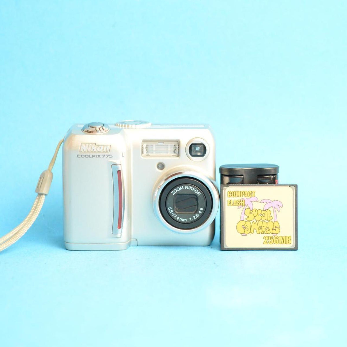 Nikon Coolpix 775 Digital Camera | 2.1MP | Tested & Working | Silver