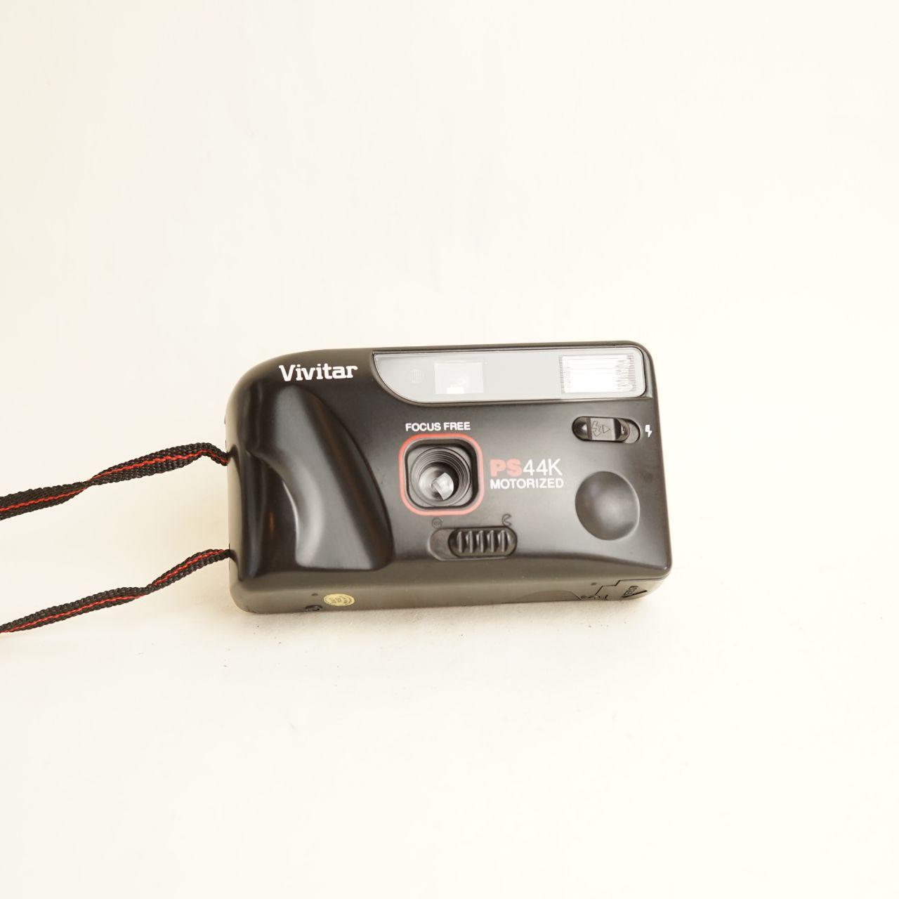 Vivitar PS44K Film Camera | 35mm Point & Shoot | Tested & Working | Black