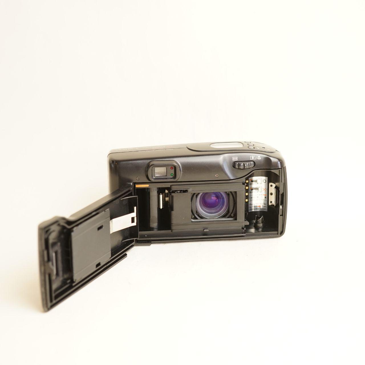 Yashica Sensation Zoom 90 Film Camera | 35mm Point & Shoot | Tested & Working | Black