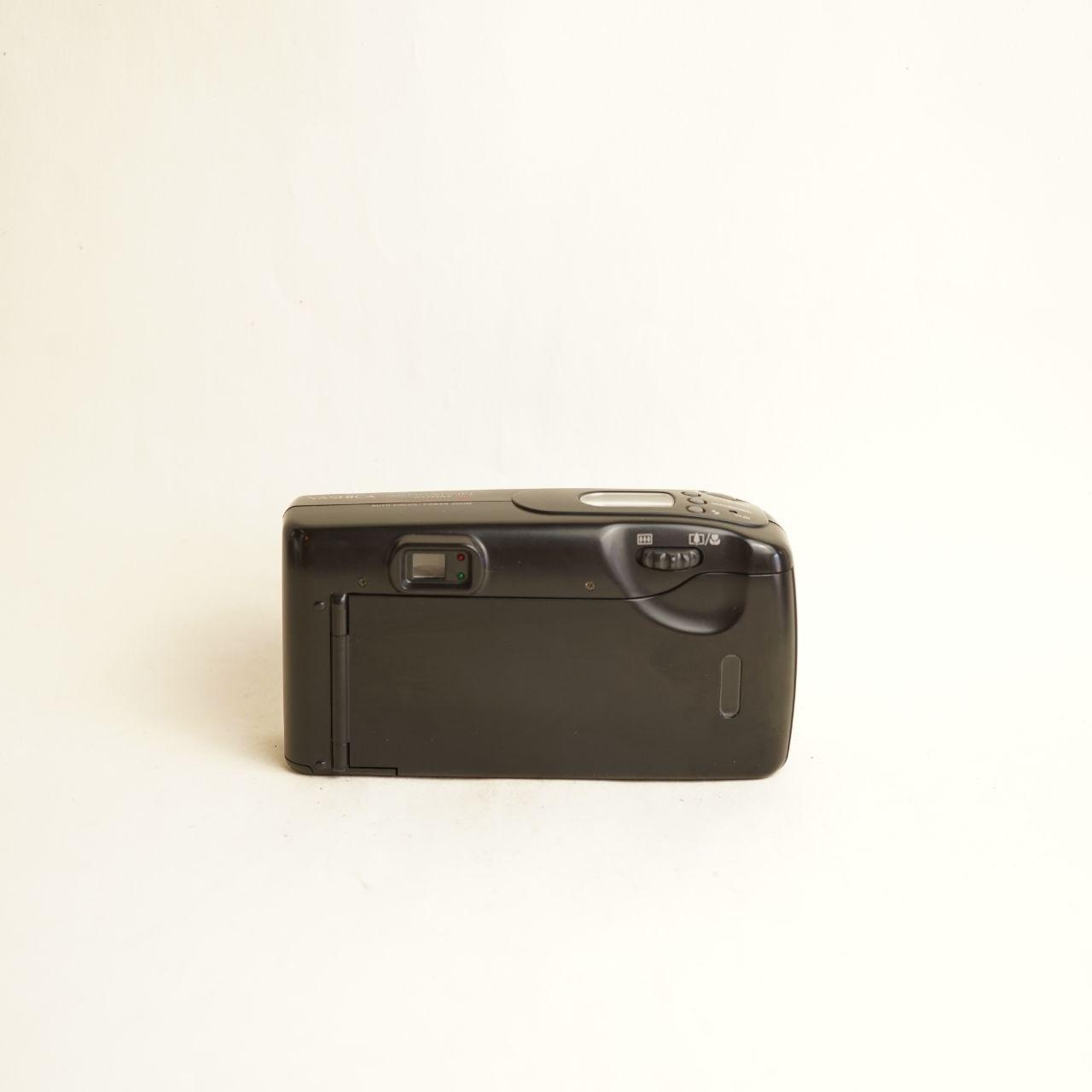 Yashica Sensation Zoom 90 Film Camera | 35mm Point & Shoot | Tested & Working | Black