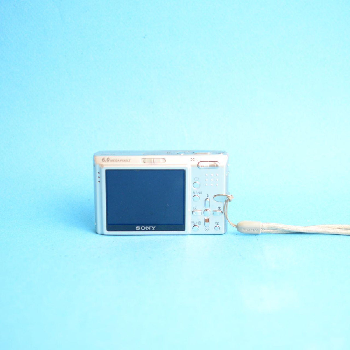 Sony Cyber-shot DSC-T9 Digital Camera | 6.0MP | Tested & Working | Silver