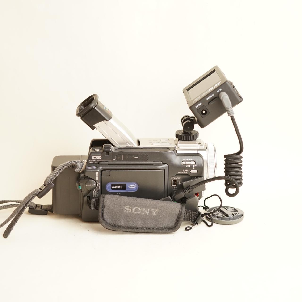 Sony Handycam DCR-TRV11 Camcorder | MiniDV Tapeless Setup | Tested & Working | Silver