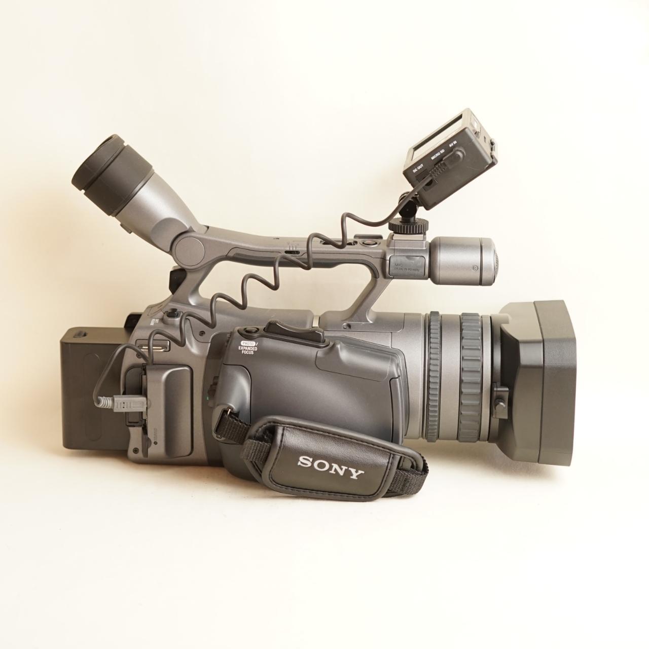 Sony Handycam HDR-FX7 Camcorder | HDV Tapeless Setup | Tested & Working | Grey