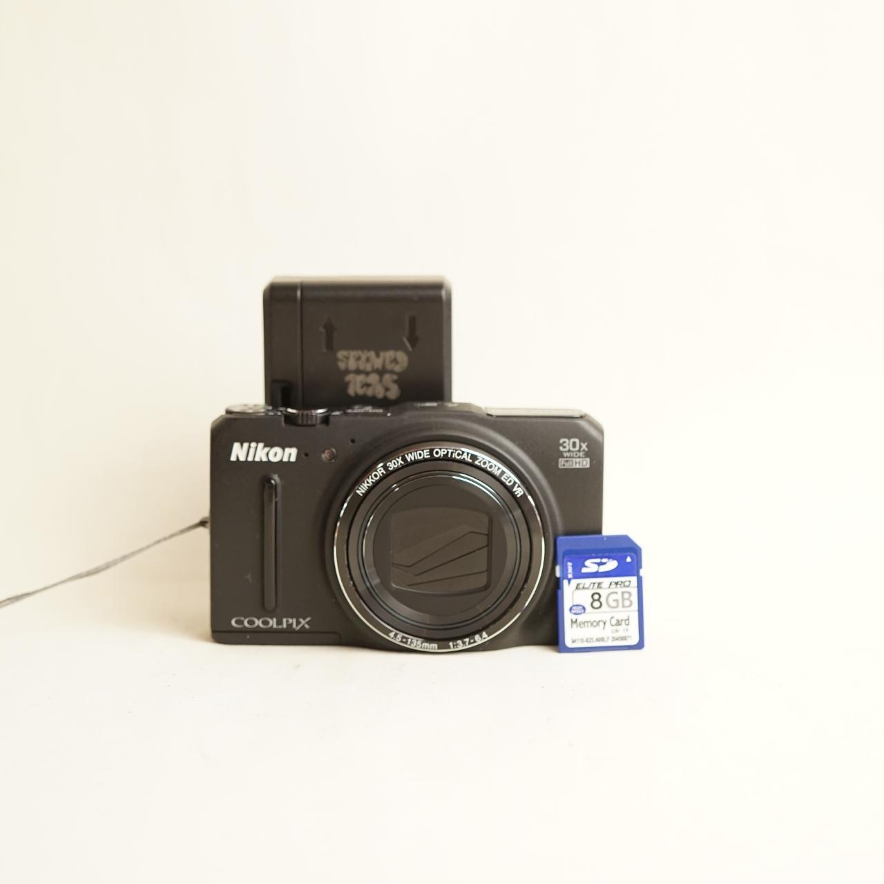 Nikon Coolpix S9700 Digital Camera | 16.0MP | Tested & Working | Black