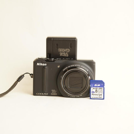 Nikon Coolpix S9100 Digital Camera | 12.1MP | Read Description | Black