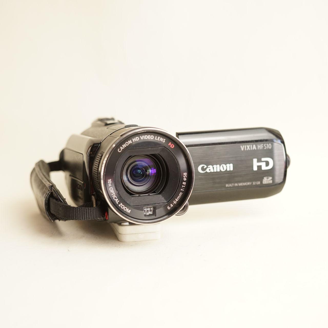 Canon VIXIA HF S10 Camcorder | Tested & Working | Black
