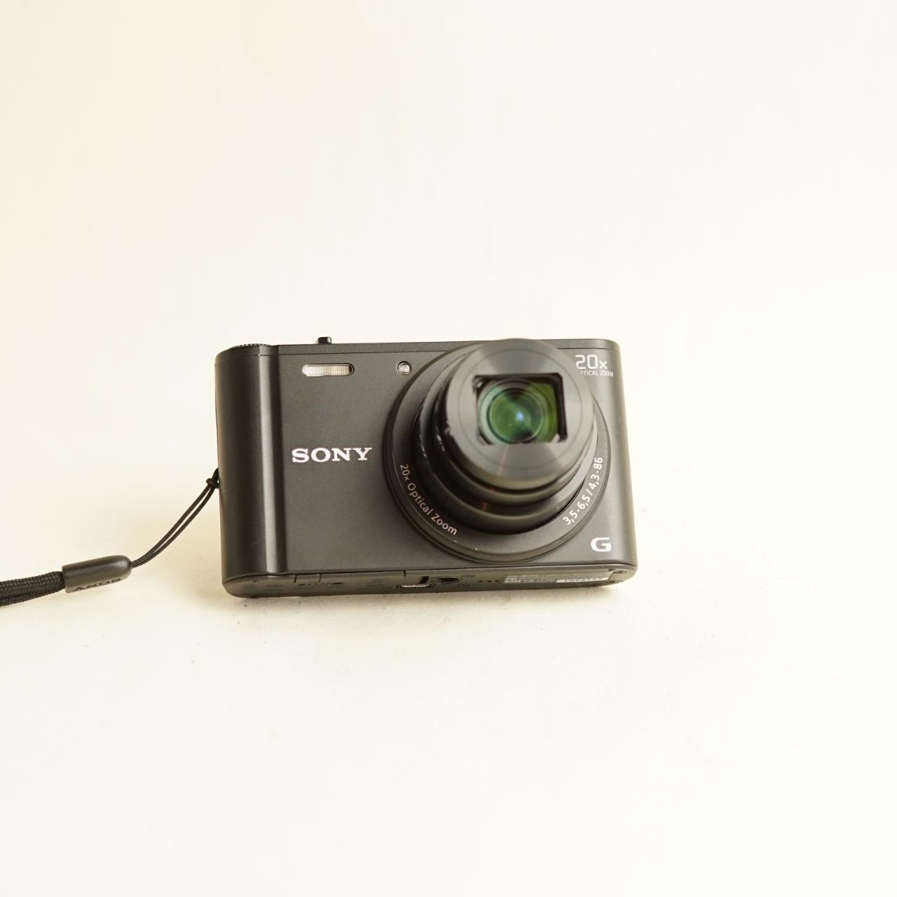 Sony Cyber-shot DSC-WX350 Digital Camera | 18.2MP | Tested & Working | Black