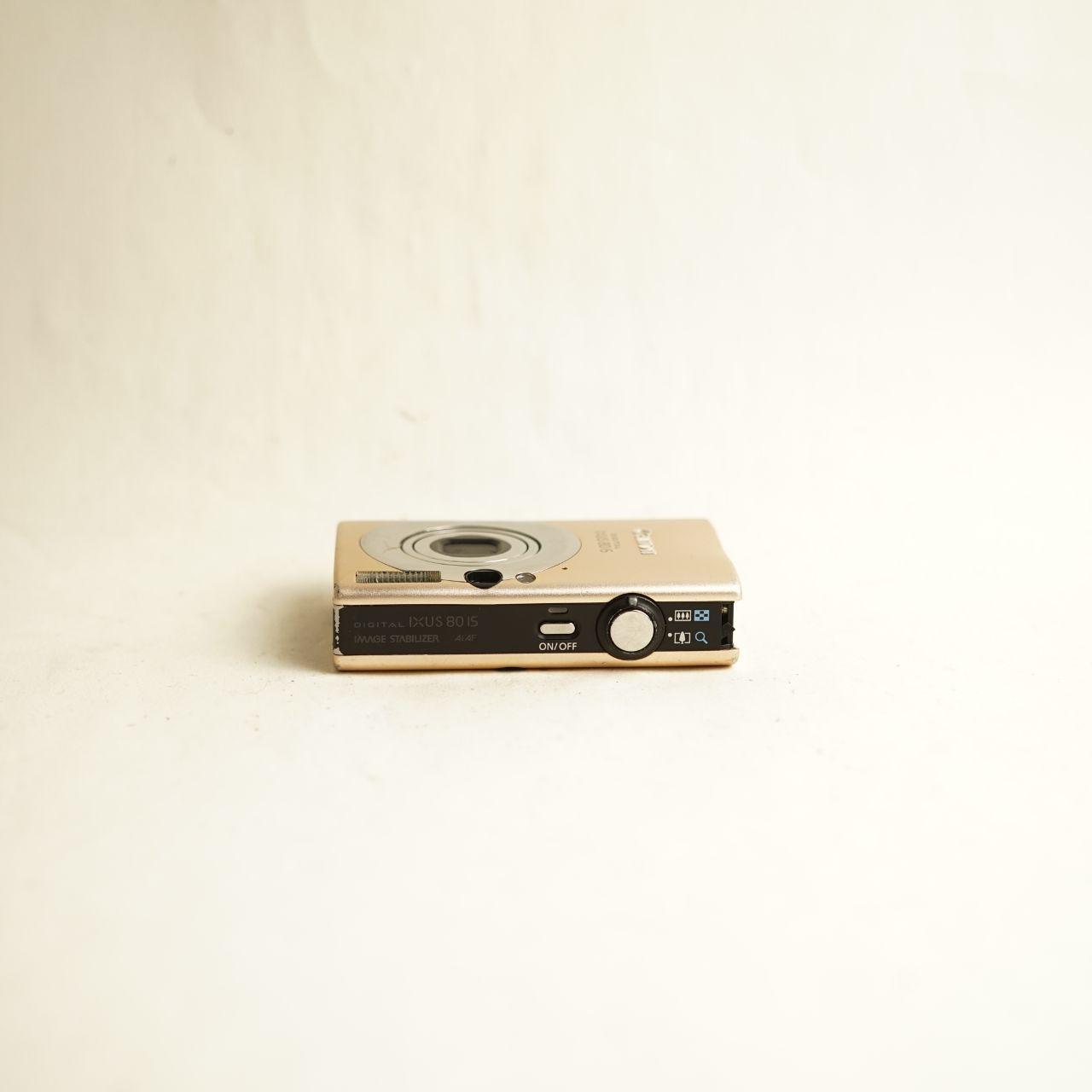 Canon IXUS 80 IS Digital Camera | 8.0MP | Read Description | Gold