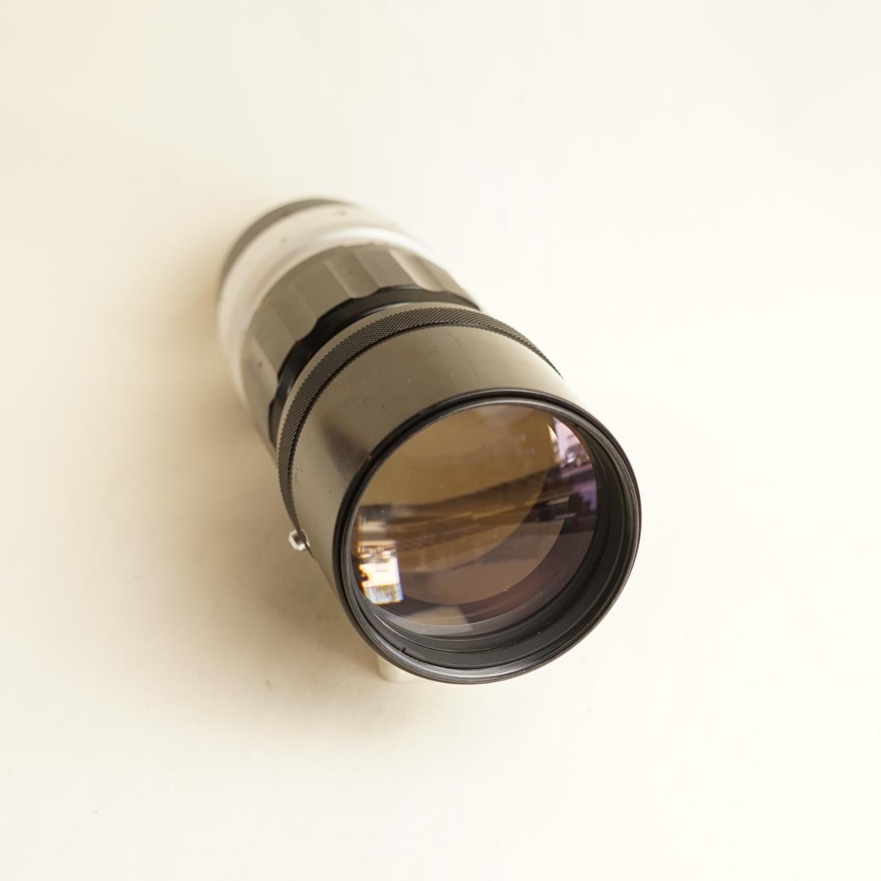 Nikkor-P Auto 300mm f/4.5 Lens | Manual Focus Telephoto | Tested & Working | Black