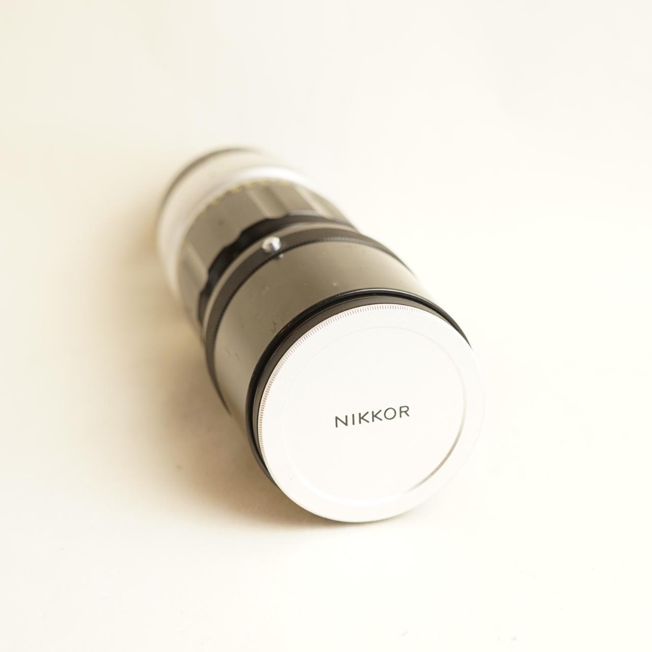 Nikkor-P Auto 300mm f/4.5 Lens | Manual Focus Telephoto | Tested & Working | Black