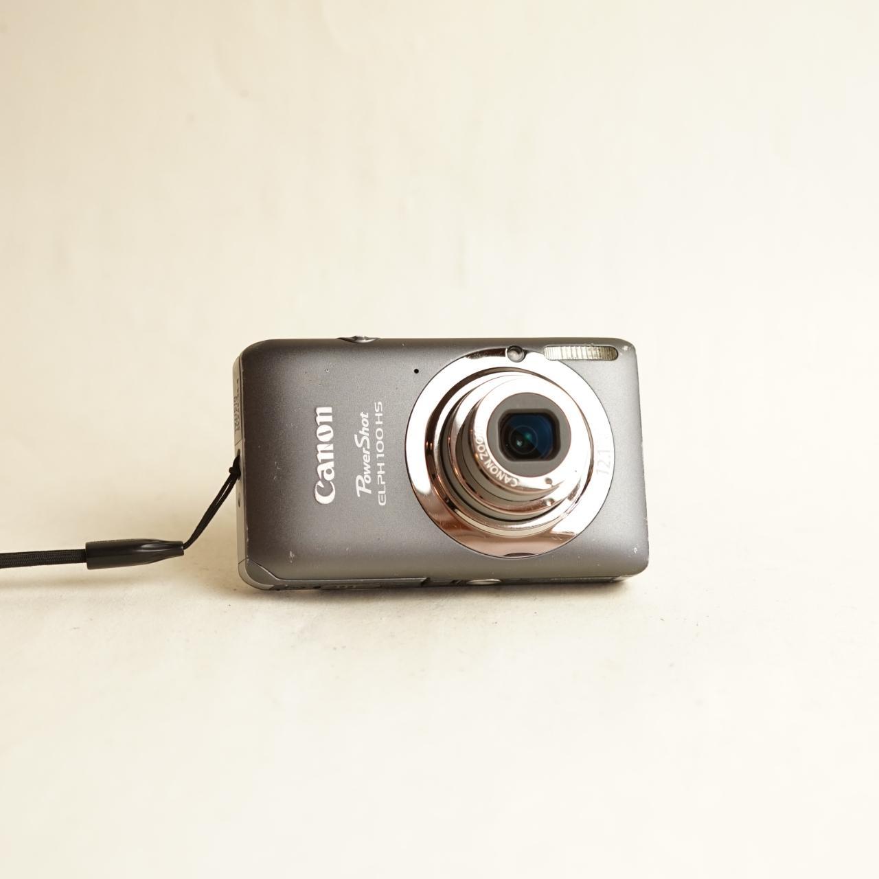 Canon PowerShot ELPH 100 HS Digital Camera | 12.1MP | Read Description | Grey
