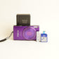 Canon PowerShot ELPH 360 HS Digital Camera | 20.2MP | Tested & Working | Purple