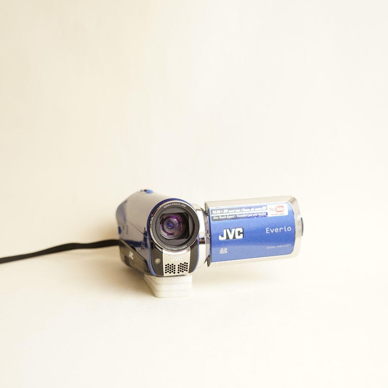 JVC Everio GZ-MS130AU Camcorder | Tested & Working | Blue