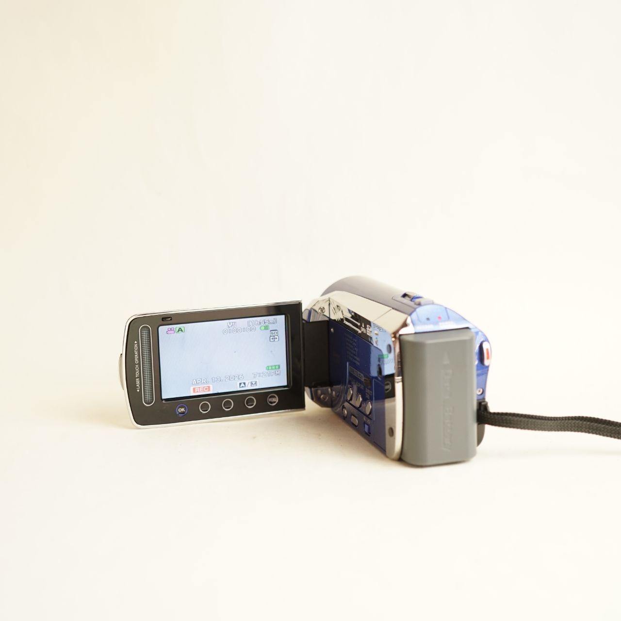 JVC Everio GZ-MS130AU Camcorder | Tested & Working | Blue